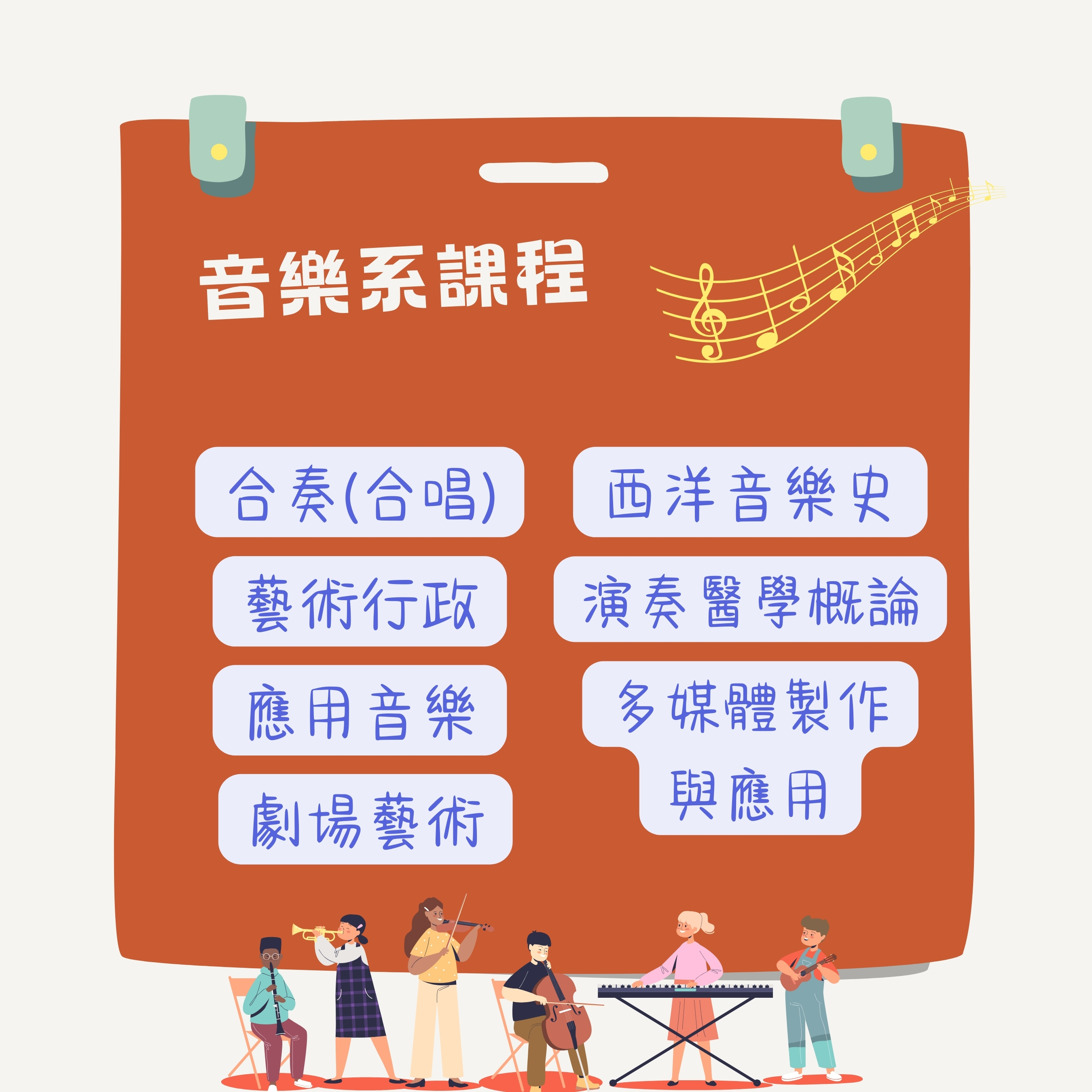 114學年度全能藝術家學分學程宣傳